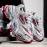 Men'S Breathable Mesh Casual Sneakers - Vintage Distressed Workwear Style, Lightweight EVA Cushioned Sole, Low-Top Lace-Up Design for Outdoor & Urban Streetwear, Comfortable Walking Shoes