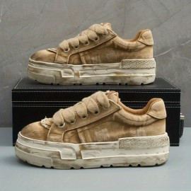 Men's Everyday Casual Shoes with Soft Sole And Arch Support Breathable Mesh for Long Walking Lightweight Sneakers