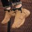 Men's Mid-Top Outdoor Large Size Trendy Versatile Thick-Soled Wear-Resistant Fashion Casual Sneakers