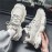 Breathable Aesthetic Sneakers | Sophisticated Inclusive Sizing, Flexible Support, Elegant Versatile Thick-Soled, Lightweight Durable High-Traction, Fashionable Footwear for Daily & Casual Use