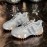 New Stylish Women's - Studded Sports Shoes, Shiny and Fashionable Low- Top Round- Toe Lace- up Casual Shoes, Comfortable Women's Low- Top Sports Shoes, Women Shoes, Sneakers