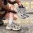 Women's Hot-Selling Dad Sneakers- Shock-Absorbing Thick-Soled Fashion Versatile Casual Sports Shoes