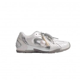 Vintage Baseball Style Casual Shoes | Autumn New Color-Block Racing Sneakers, Versatile Thin Sole Trendy Sports Shoes, Low Top, Fabric Upper and Sole, Plain Toe, Lace-up Closure