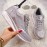Women'S Casual Easy-On Sneakers | Comfort Loafers with Wider Fit & Lightweight Sole, Korean Inspired Design, Multiple Sizes Available, Lace-up Closure, Round Toe, Solid Color, Tassel Embellishment, Low Top, All-season, EVA Upper & Sole