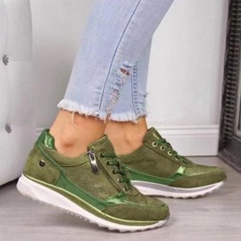 Women's Casual Easy-On Sneakers, Comfort Loafers with Wider Fit& Lightweight Sole, Korean Inspired Design Multiple Sizes Available