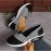 Summer Autumn New Striped Shoes Casual Round Toe Rocking Shoes Comfortable Mom Shoes Cross-border Large Size Women's Shoes, Women Shoes, Sneakers
