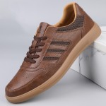 Men'S Sports Casual German Training Shoes | Large Size, Breathable Sneakers, Fabric Upper, Sole, Lace Closure, Casual Style, Perfect for Spring/Fall
