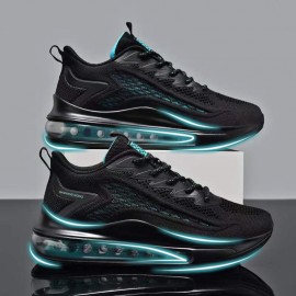 Men's Air Cushion Height-Increasing Running Shoes - Lift & Breathable Sneakers Suitable for Daily Wear, Sports, Tallness - Ideal Gift for Men (/Christmas)