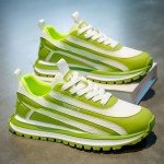 Men's Shoes New Summer Mesh Breathable Trendy Versatile Sports Casual Shoes Men's Thick Bottom Hot Dad Shoes