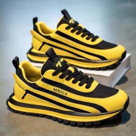 Men's Shoes New Summer Mesh Breathable Trendy Versatile Sports Casual Shoes Men's Thick Bottom Hot Dad Shoes