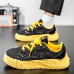Women'S Casual Sneakers | Stylish Multi Color Board Shoes, Comfortable Daily Wear, Fashion Lace Up, Lightweight Breathable, Non Slip Sole, Versatile Retro Design, All Match Outfit, Chic Walking Shoes, Classic Ladies Sneakers, Trendy Contrast Detail